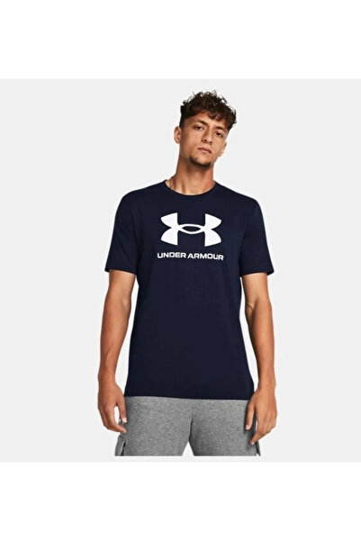 Under Armour تي شيرت رجالي بشعار Ua Sportstyle Update Ss 1382911-408