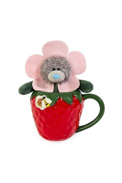 Carte Blanche Greetings Ltd. Set cadou cana multicolora cu ursulet Tatty Tedd...