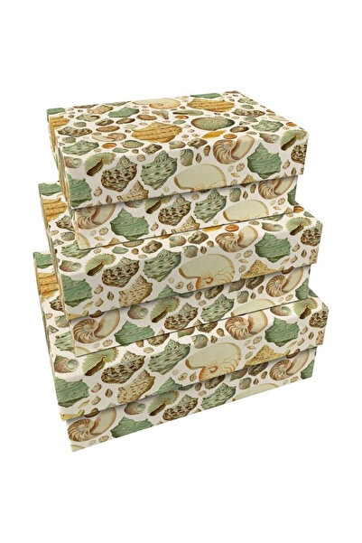 Skona Ting Set 3 cutii decorative multicolor 0x23x29cm