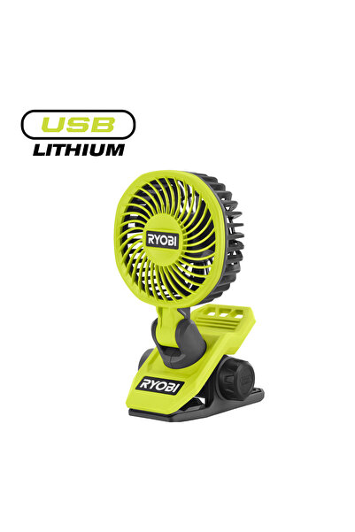 Ryobi Ventilator USB cu litiu de 4V cu clemă 5133006130