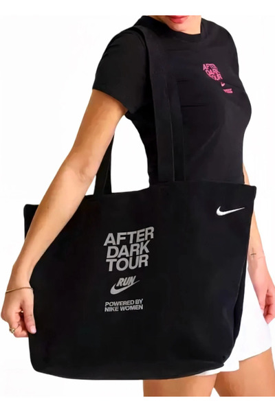 Nike Heritage 2.0 After Dark Tour Bag Black Unisex Spor Veya Günlük Çanta