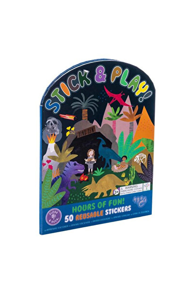 Floss & Rock Set de Stickere Reutilizabile Floss & Rock, 50+ Stickere, 2 Plan...