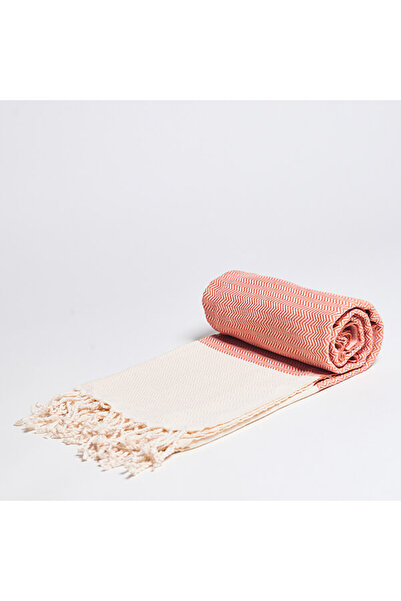 YEYE Made In Nature Prosop de hammam WAVY, 100% bumbac, YEYE Portocaliu