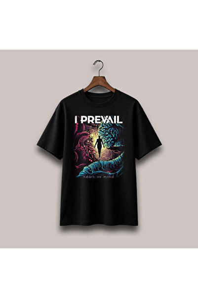 Grafftee Clothing I Prevail Printed Unisex Oversize T-Shirt