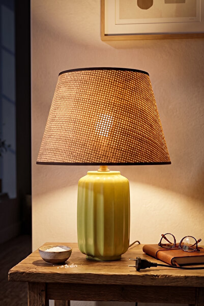 Hmydesign Handmade Seramik Abajur - Pistacia