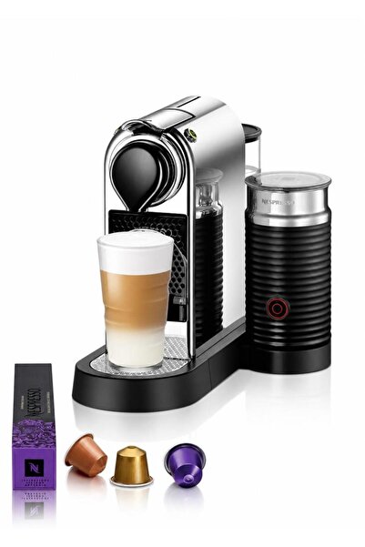 Nespresso Citiz Platinium C145 & Aeroccino 3 Süt Köpürtücülü Set