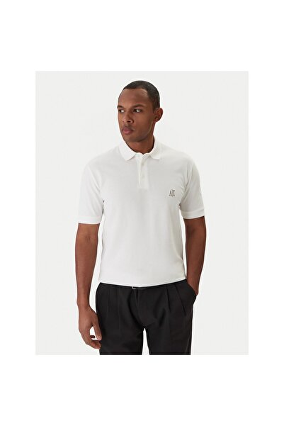 Armani Exchange Polo bărbați XM000367 AF13022 Alb