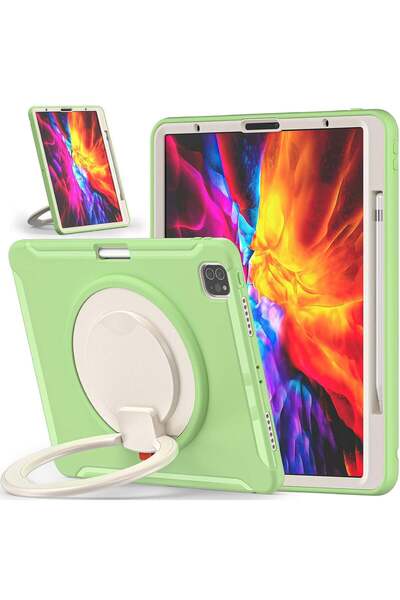 SIGLOO Husă Clamshell Antisoc Suport 360° SmartPEN pentru iPad Air 11 Air5 Ve...