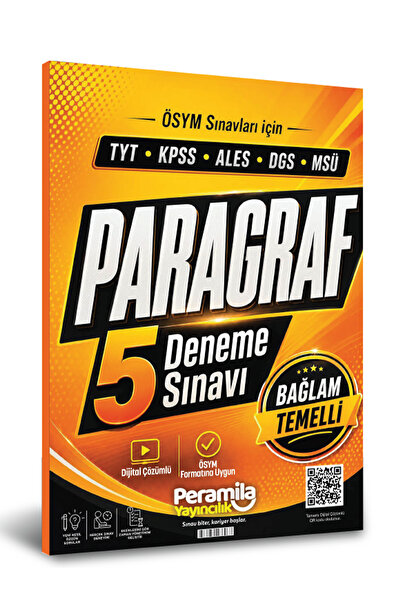 Peramila Yayıncılık 2026 KPSS TYT DGS ALES MSÜ Tüm ÖSYM Sınavları İçin Bağlam...