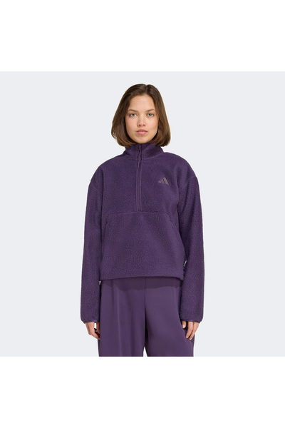 adidas JV7137-K W Ct Fleece Hz Hanorac pentru femei mov