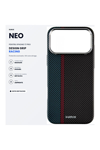Sunix Θήκη Neo για iPhone 17 Pro, Συμβατή με MagSafe, Κορυφαίος σχεδιασμός απ...