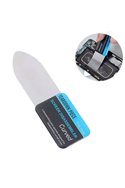 Choice 1pc Steel Metal Mobile Phone Curved LCD Screen Spudger Opening Pry Car...