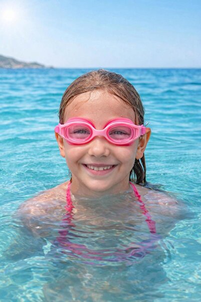 BuradaBuldun Bermuda Children's Swimming Goggles with Adjustable Strap