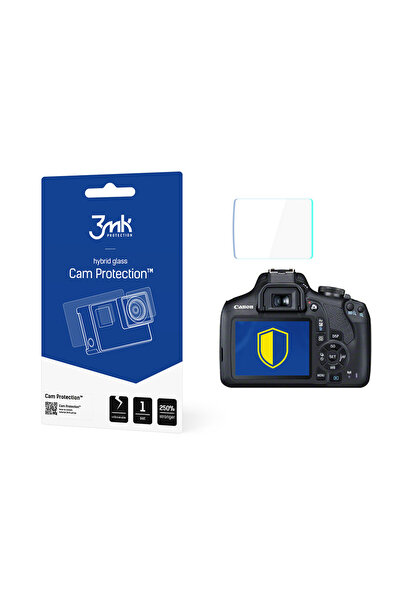 3MK Protecție hibridă din sticlă pentru Canon Eos 2000D