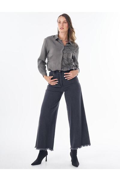 KYR Tifsitmeli Denim Trousers Black