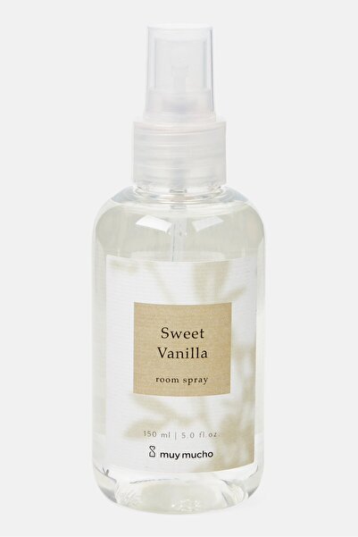 Muy Mucho Sweet Vanilla Room Spay 150 ml, Transparent