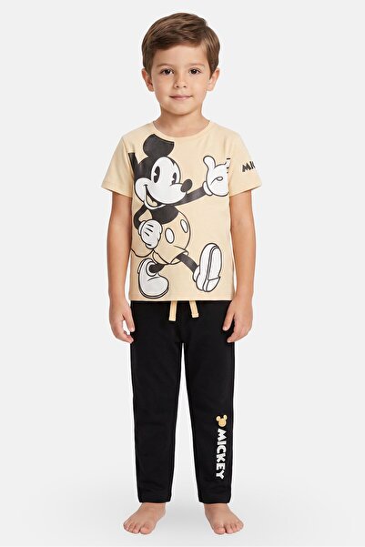 Disney Toddlers Boy Mickey And Friends 2 Pieces Graphic Print Top And Pants S...