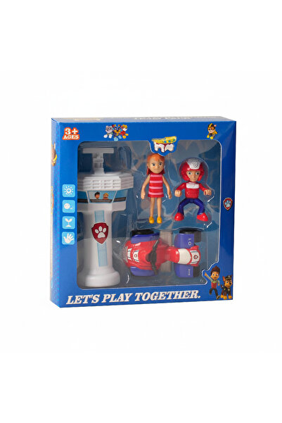 Toybox Paw Patrol Lookout Tower Playset with Vehicles and Figures