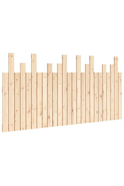 vidaxl Tăblie de pat pentru perete, 159,5x3x80 cm, lemn masiv de pin