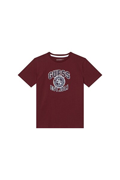 Guess Tricou băieți L6RI13K8HM4 Bordeaux