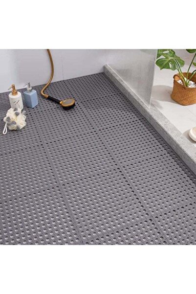 Arabest 12 Pack Interlocking Non-Slip Drainage Floor Tiles,11.8 X 11.8 Inch S...