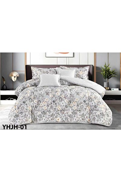 SFT Summer Quilt and Sheet Set, Full Filling, 4 Pieces, Quilt Size 170*220 Cm.