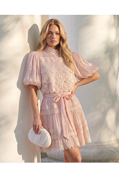 Mauri Rochie Genevieve - Roz pudră, S/M