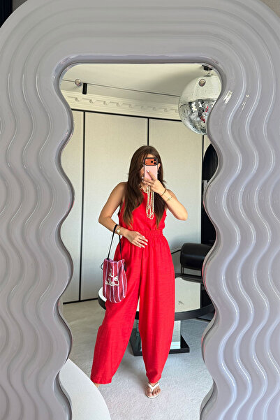 Özge Özgenç Kolsuz Bluz Pantolon Takım
