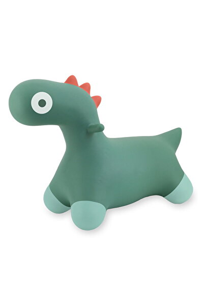 Quut Hoppi Dino, dinozaur gonflabil de sărituri, verde