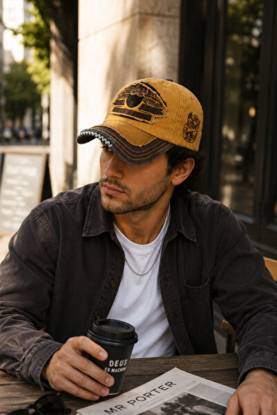 HatClub Exclusive قبعة بيسبول رجالية عتيقة الطراز من القطن القابل للتعديل