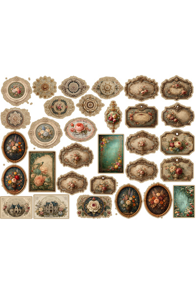 TELLGRAF Patterns Themed Sticker Set (21X30 cm 1 Set)