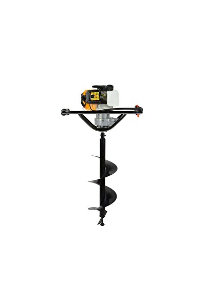 GEKO Foreză de pământ de 5.2 CP cu burghiu de 25x80cm, G81055