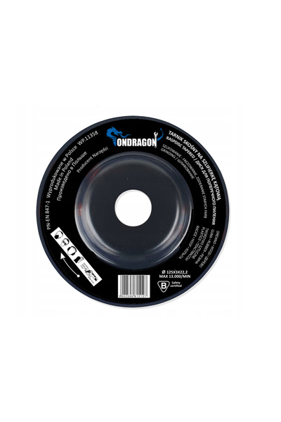 Ondragon Disc diamantat, 125 x 3 x 22.2 mm, T-63