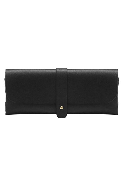 OEM Penar tubular negru cu închidere aurie 20 x 1.5 x 8 cm