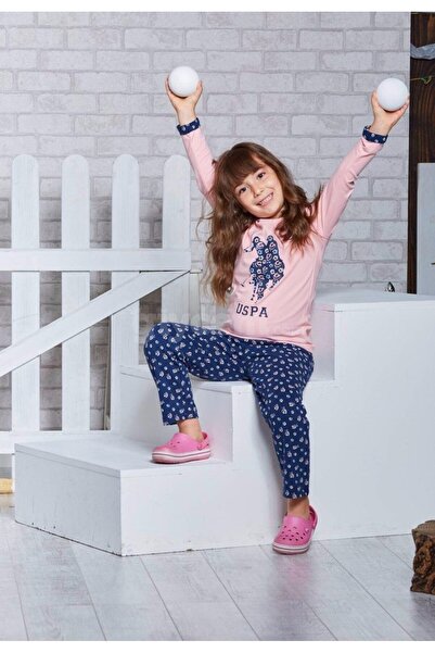 Polo Kız Çocuk Pijama Takım US-150