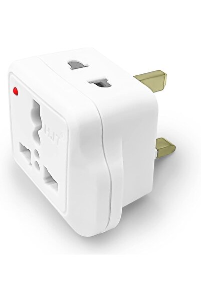 FWM Travel Adapter for Saudi Arabia/UAE/UK/Hong Kong, AC Power Plug for USA/A...