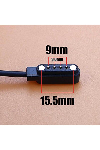 Choice3 كابل شحن مغناطيسي USB بمنفذين و4 منافذ مقاس 9 مم و15.5 مم من YanXi لس...