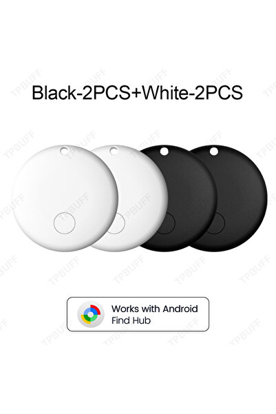 Choice7 Bk-2pcs-Wh-2pcs Android GPS Anti-lose Tracker Positioning Google Find...