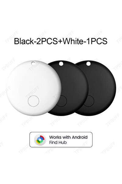 Choice5 Bk-2pcs-Wh-1pcs Android GPS Anti-lose Tracker Positioning Google Find...
