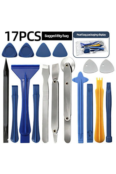 Choice 17 piece bag set 15 Piece Spudger Tool Metal Pry Tool Kit Ultra-Thin L...
