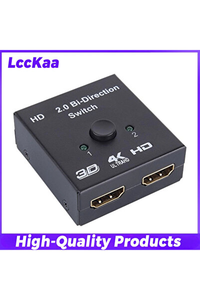 Choice black 4K Bi Direction Switch HDMI-Compatible 2.0 Switch Splitter 1x2 2...