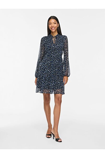 VILA Minikleid VIFALIA Langarm