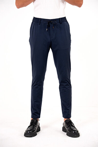 GMG FIRENZE Navy Blue Men's Jogger Pants Gu26Mss01010