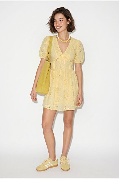 Hiccup LUCCI Rochie Mini Skater Brodată
