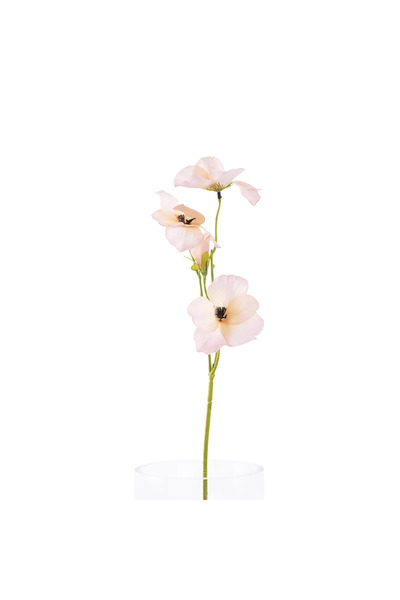Midas Furniture POLYESTER ARTIFICIAL FLOWER 63CM PINK AND GREEN