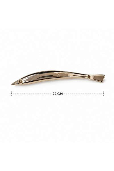 velanee Metal Gold 22 CM Balık Çanta Sapı