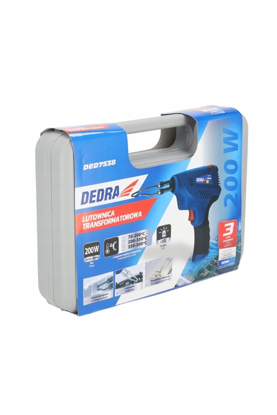 dedra Mașină de dezlipit cu transformator de 200W
