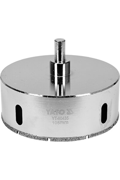 yato Burghiu pentru granit, 105 mm, cu vârf diamantat, pentru utilizare uscat...