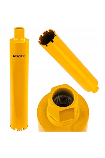 Powermat Burghiu diamantat tip coroană pentru beton, cu tijă, 83x450MM