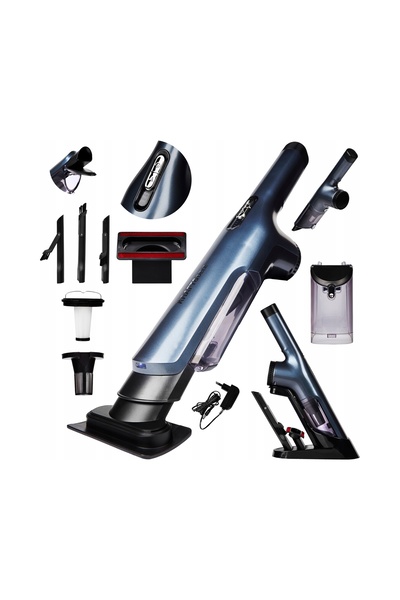 Kraft&dele Aspirator portabil fără fir, reîncărcabil, auto, 400W 2500 mAh